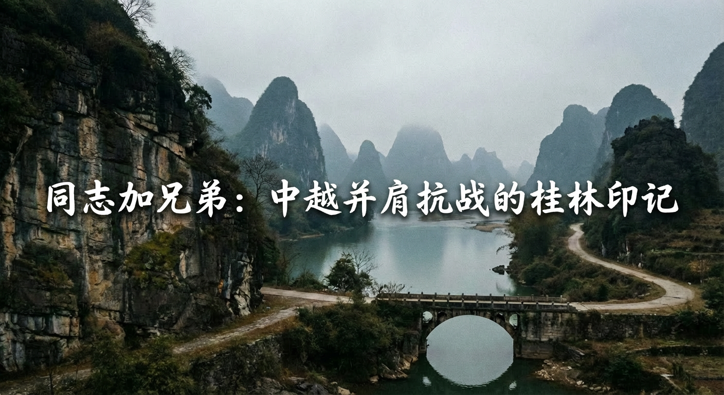 《同志加兄弟：中越并肩抗战的桂林印记》
